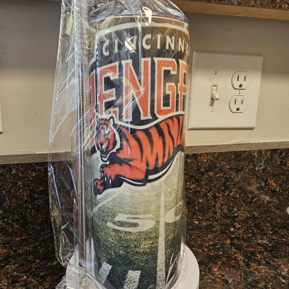 NEW! Cincinnati Bengals Tumbler